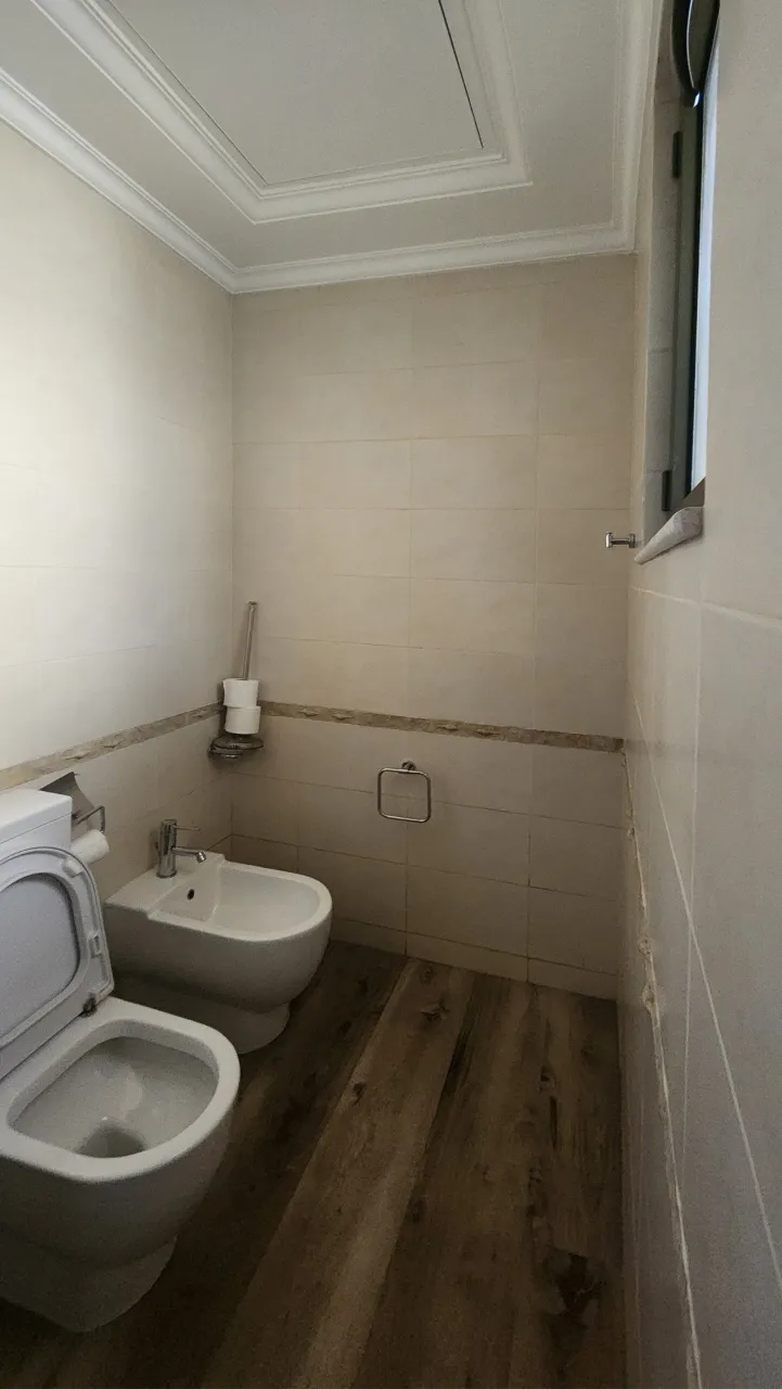 Old tiled bathroom side room before the Palm Jumeirah renovation